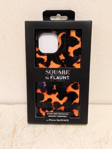 lot 115 image: NEW SQUARE BY FLAUNT IPHONE 16e151413 PHONE CASE