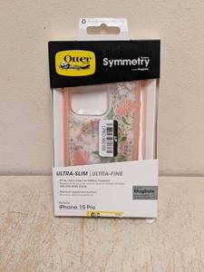 lot 119 image: NEW OTTER SYMMETRY SERIES MAGSAFE ULTRA-SLIM IPHONE 15 PRO CASE