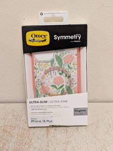 lot 120 image: NEW OTTER SYMMETRY SERIES MAGSAFE ULTRA-SLIM IPHONE 16 PLUS CASE