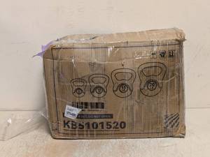 lot 134 image: BALANCEFROM KETTLEBELL FITNESS EXERCISE WEIGHTS