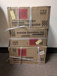 lot 136 image: 3 NEW CASES OF COMPREHENSIVE TRAINER 750760 SHARE-BOX 345