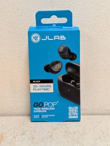 lot 110 image: JLAB GO POP TRUE WIRELESS EARBUDS