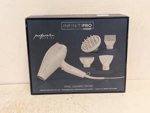 lot 163 image: NEW CONAIR INFINITY PRO IONIC CERAMIC DRYER