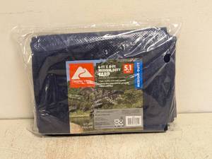 lot 196 image: NEW OZARK TRAIL 6x8 MEDIUM DUTY TARP