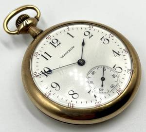 Waltham Pocket Watch With Gold-Filled Case