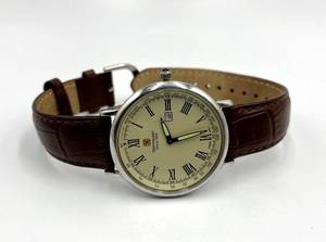 lot 50S image: Steinhausen Mens Watch - Genuine Italian Leather Strap