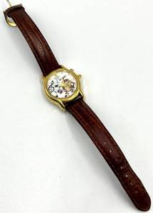 lot 77S image: Armitron Musical Quartz Watch, Leather Band (Broken)