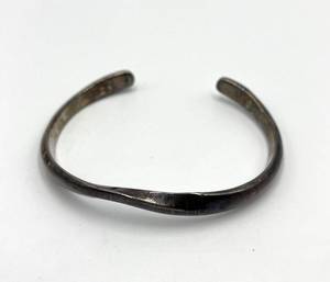 lot 101S image: Sausalito Craftworks Sterling Bracelet Open Cuff