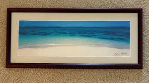 lot 60C image: LL - Peter Beach Scene - Framed Print