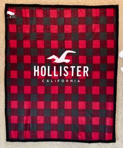 lot 121H image: Hollister Blanket - RedBlack Buffalo Plaid, 49 x 60 in