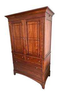 lot 9C image: LL - Bob Timberlake Lexington Furniture Industries Armoire Wardrobe