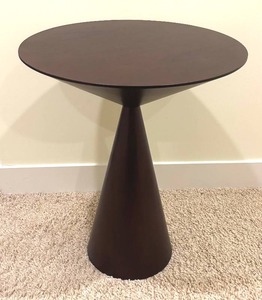 lot 26A image: LL - Crate and Barrel Pawn Table