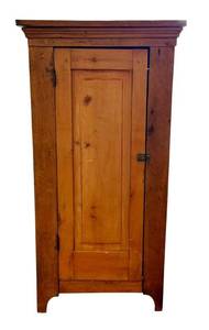 lot 13 image: Antique Wooden Jelly Cabinet