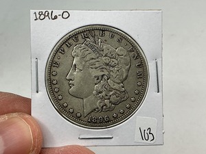 lot 103 image: 1896-O Silver Morgan Dollar