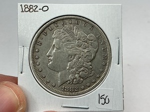 lot 150 image: 1882-O Silver Morgan Dollar