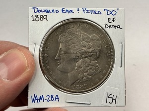 lot 154 image: 1889 Silver Morgan Dollar