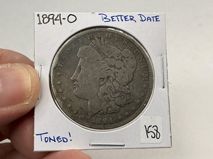 lot 158 image: 1894-O Silver Morgan Dollar