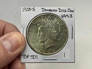 lot 1 image: 1928-S Silver Peace Dollar