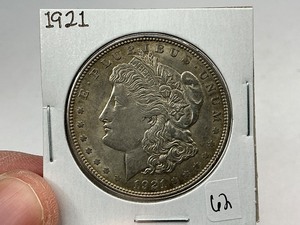 lot 62 image: 1921 Silver Morgan Dollar