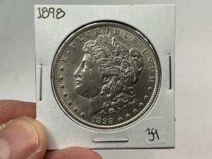 lot 39 image: 1898 Silver Morgan Dollar