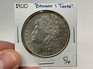 lot 56 image: 1900 Silver Morgan Dollar
