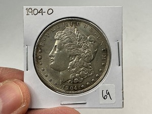 lot 69 image: 1904-O Silver Morgan Dollar