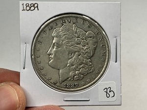 lot 83 image: 1889 Silver Morgan Dollar