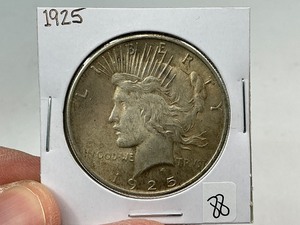 lot 88 image: 1925 Silver Peace Dollar