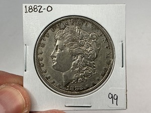 lot 99 image: 1882-O Silver Morgan Dollar