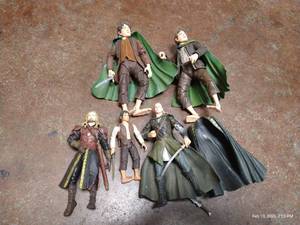 lot 120 image: Lord of the Rings Action Figures