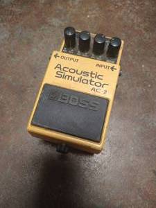 lot 140 image: Boss AC-2 Acoustic Simulator Pedal