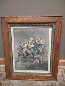 lot 146 image: Vintage Framed Spirit of 76 Picture