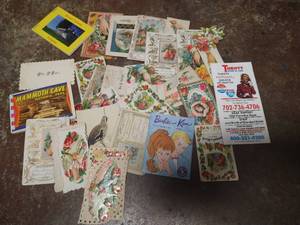 lot 149 image: Vintage Note Cards & Ephemera