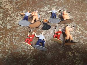 lot 159 image: Vintage Miniature Diorama Figures