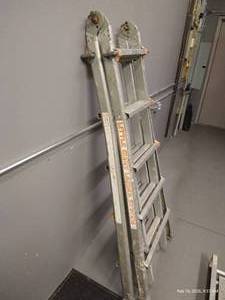 lot 173 image: Little Giant Aluminum ExtensionStep Ladder
