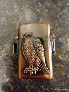 lot 197 image: Neat Metal Eagle Lighter