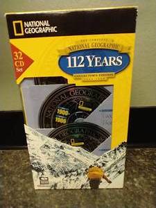 lot 201 image: National Geographic 112 Years 32-CD Collectors Set