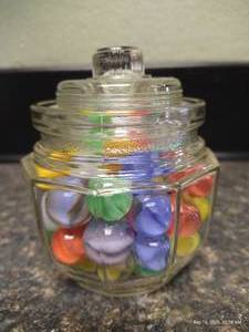 lot 202 image: Jar of Marbles