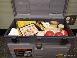 lot 206 image: Plano Tackle Box & Tackle