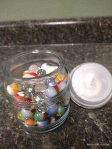lot 217 image: Jar of Marbles