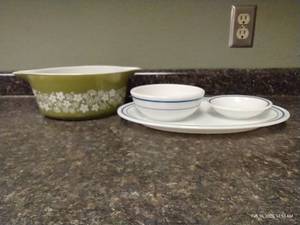 lot 233 image: Pyrex Dish & Misc. Serving Dishes