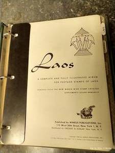 lot 237 image: Vintage Stamp Album (Laos, Cambodia, & Vietnam)
