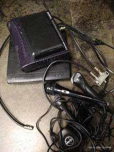 lot 246 image: DVD Player, Logitech Switch, & Microphones