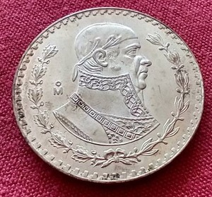 lot 290 image: 1966 Mexico Billion 1 Peso