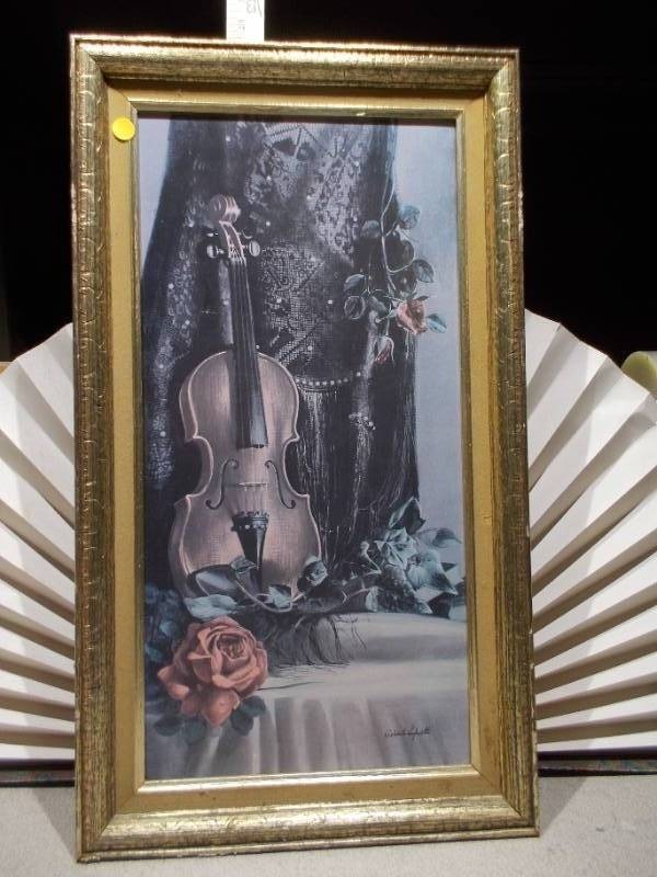 lot 131 image: a painting by the Italian-American artist Roberto Lupetti