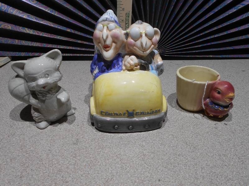 lot 152 image: The image displays several collectible figurines