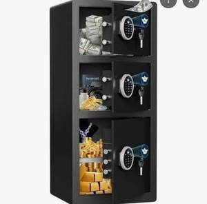 TRIPLE DOOR 8.1 Cubic ft Extra Large Home Safe