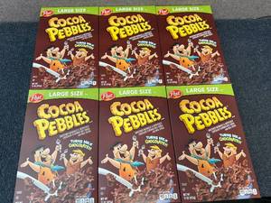 lot 172 image: 6 Boxes Of Cocoa Pebbles