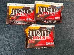 lot 212 image: 3 Bags Of M&MS Mix