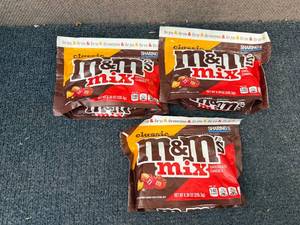 lot 213 image: 3 Bags Of M&MS Mix